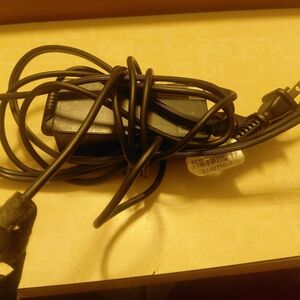 Black Laptop Power Adapter Cable